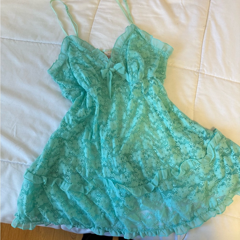 Vintage In Bloom Lingerie Lace Top